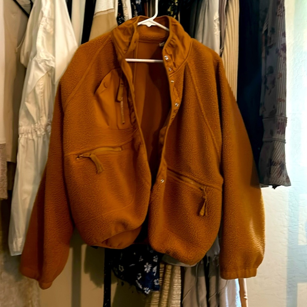 Free People Hit the Slopes Fleece Jacket